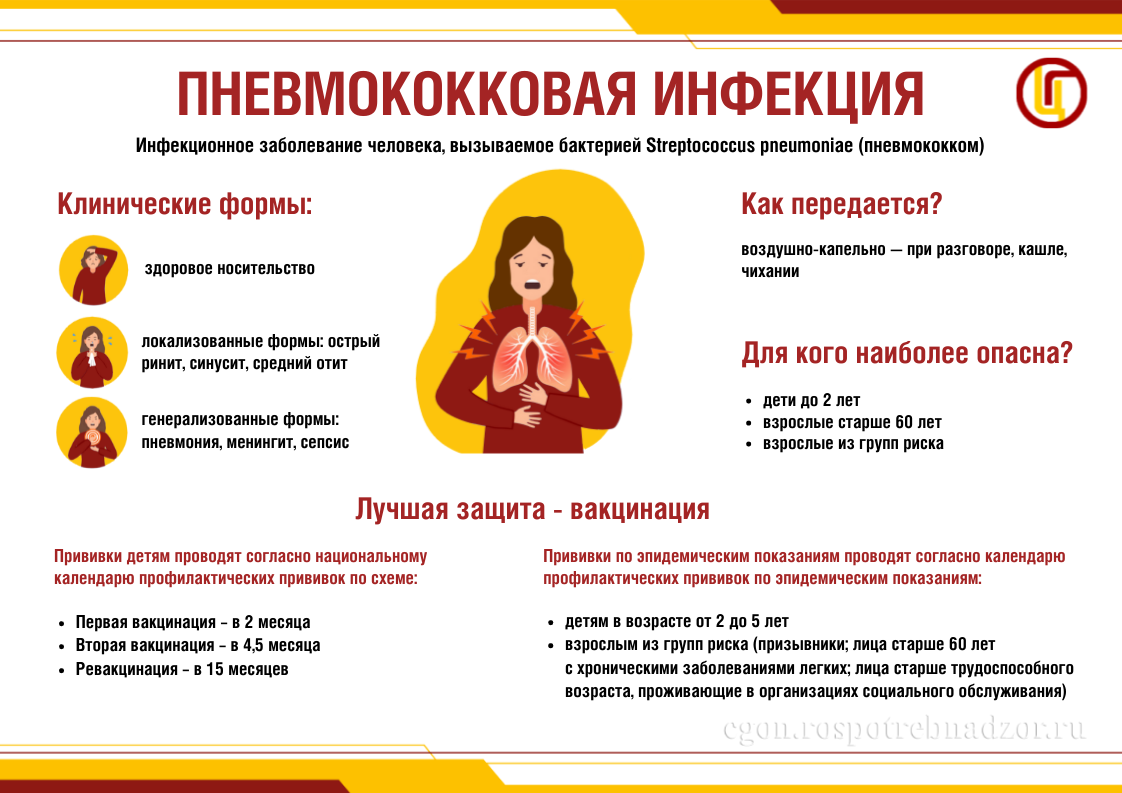 Профилактика пневмококковой инфекции
