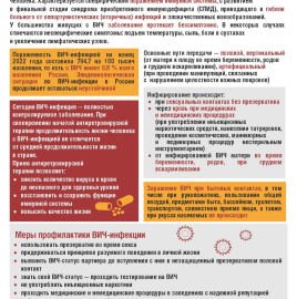 О мерах профилаткики ВИЧ-инфекции.