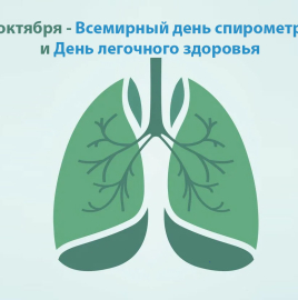 14 октября - всемирный день легочного здоровья