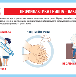РЕКОМЕНДАЦИИ ГРАЖДАНАМ: Как подготовиться к прививке против гриппа