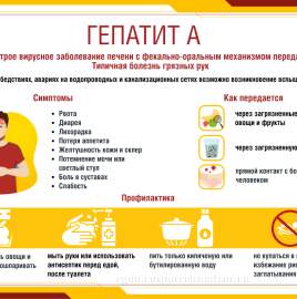 Профилактика вирусного гепатита А