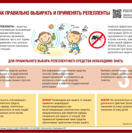 Памятка: как правильно выбирать и применять репелленты.