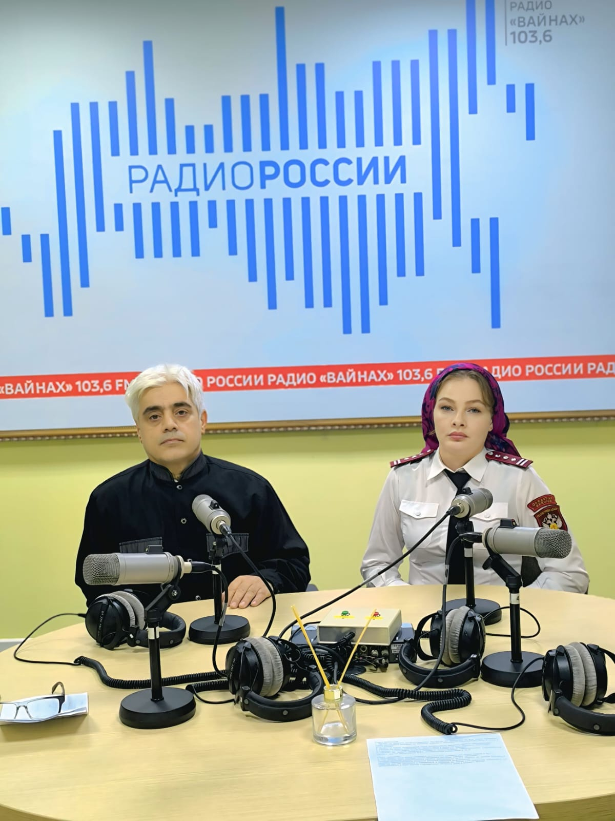 Об участии в радиоэфире ГТРК «Вайнах» по вопросам иммунопрофилактики в рамках проведения Всероссийского челленджа по вакцинации.