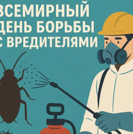 6 июня – Всемирный день борьбы с вредителями