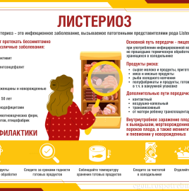 Листериоз. Эпидемиология. Профилактика.