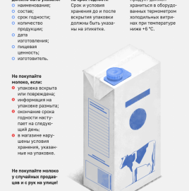 Как выбрать молоко