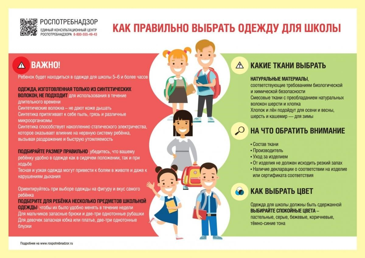 О рекомендациях как выбрать одежду для школы
