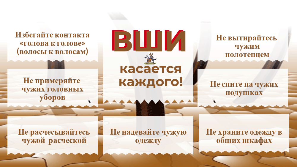 Педикулез - меры профилактики!