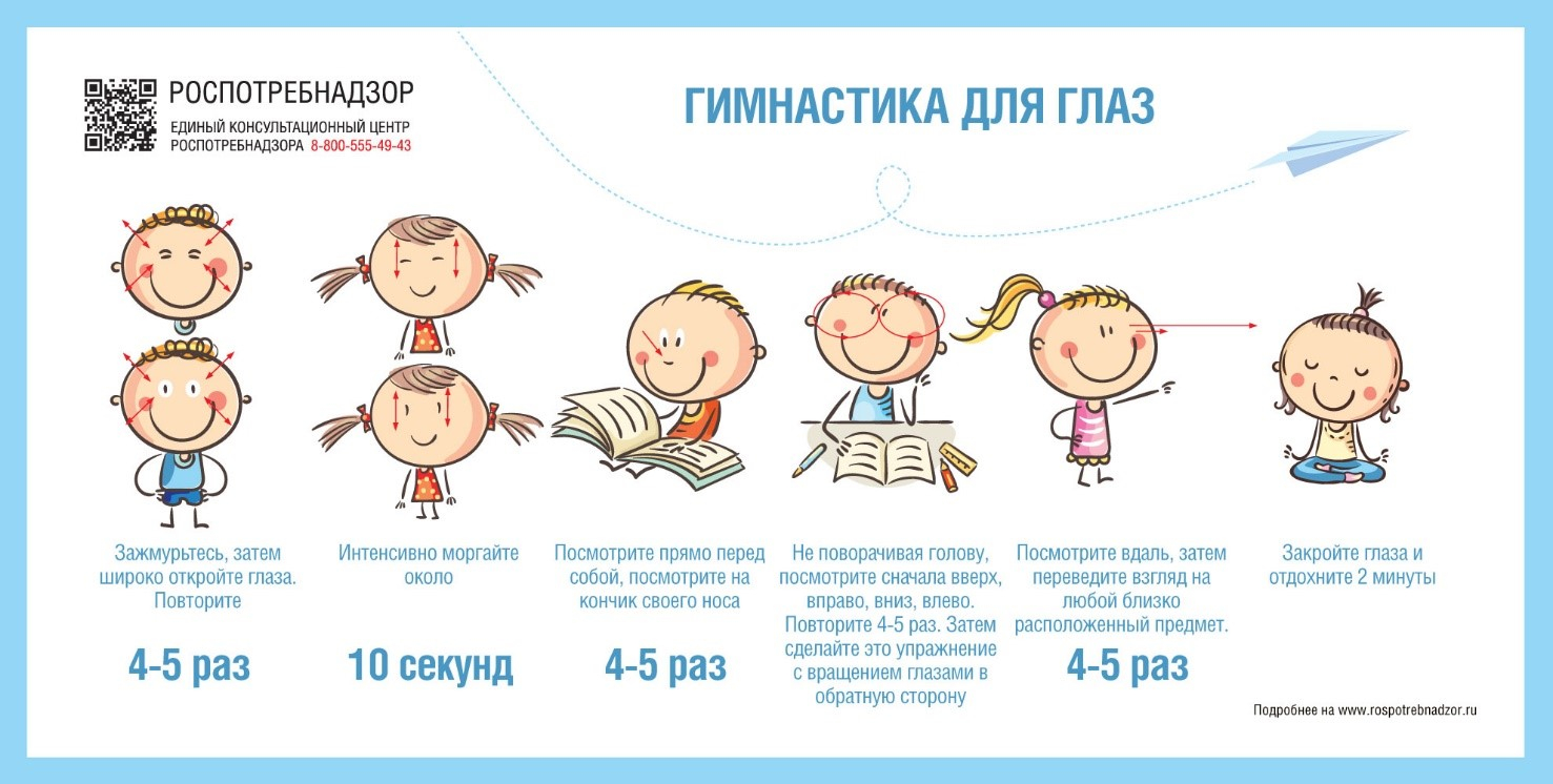 О профилактике расстройств зрения у детей